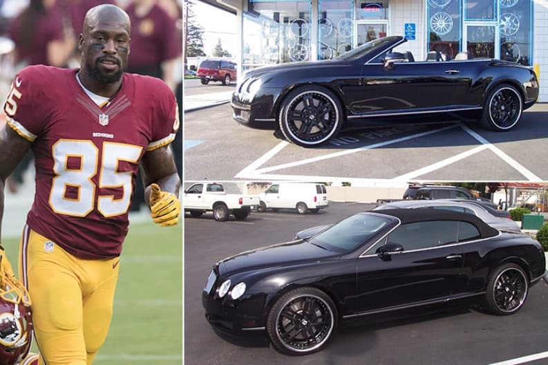 Vernon Davis – Bentley Continental GT Convertible Estimated 200K