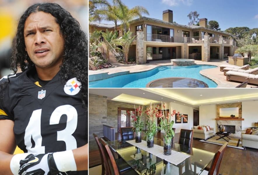Troy Polamalu – La Jolla Estimated 4.7 Million