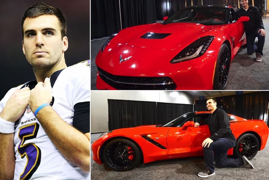 Joe Flacco – Corvette Stingray Estimated 70K