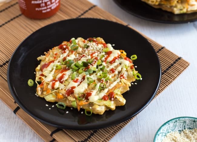 Vegetarian Okonomiyaki