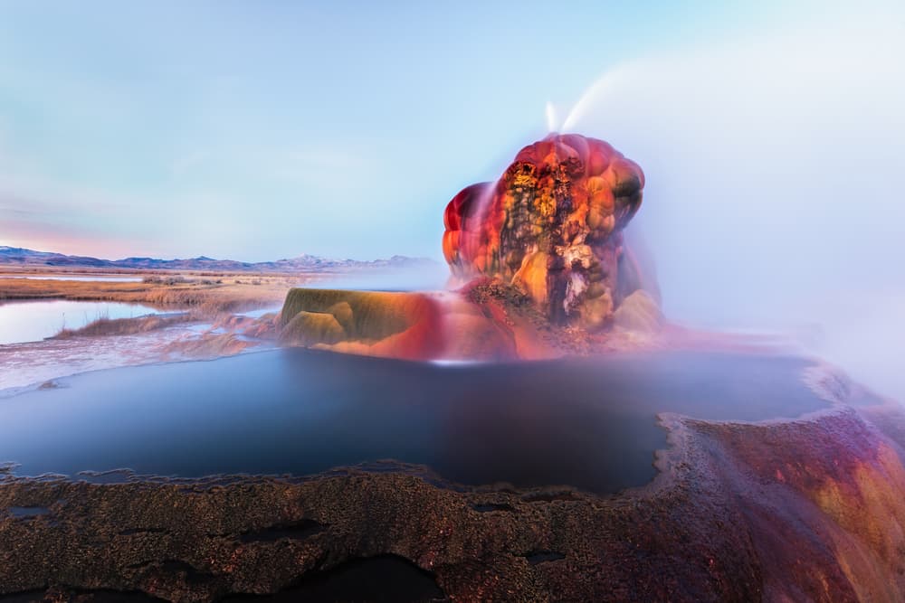 Fly Geyser Nevada US