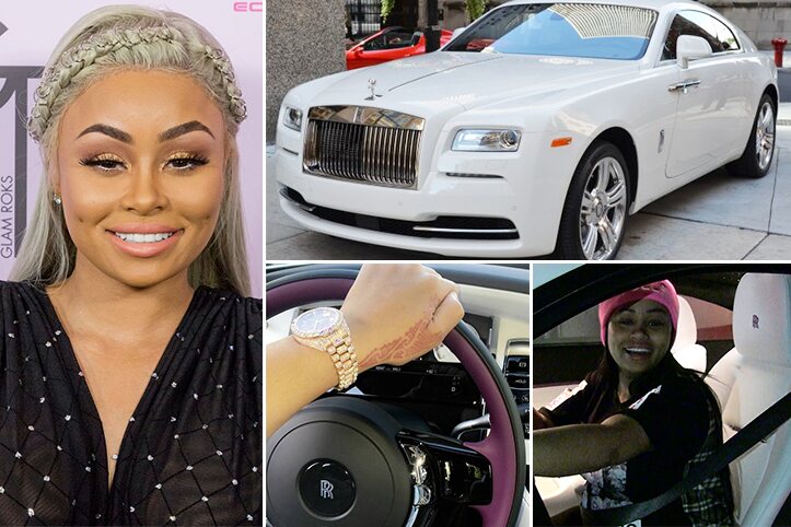 Blac Chyna – Rolls Royce Wraith Estimated 400K